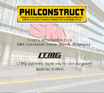 LTMG will attend The PHILCONSTRUCT Manila 2019 exhibition