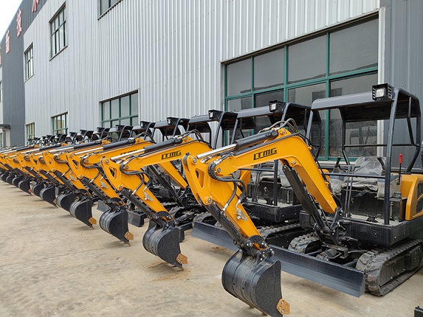 A batch of mni excavators delivery to Europe --LTMG