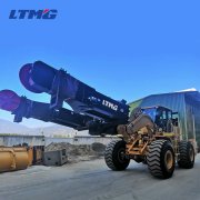 LTMG the first Tires Replacement Machine for the Mining Truck exports overseas